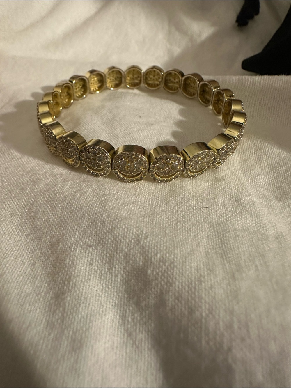 Gold Pave bracelet Lisa Gozlan